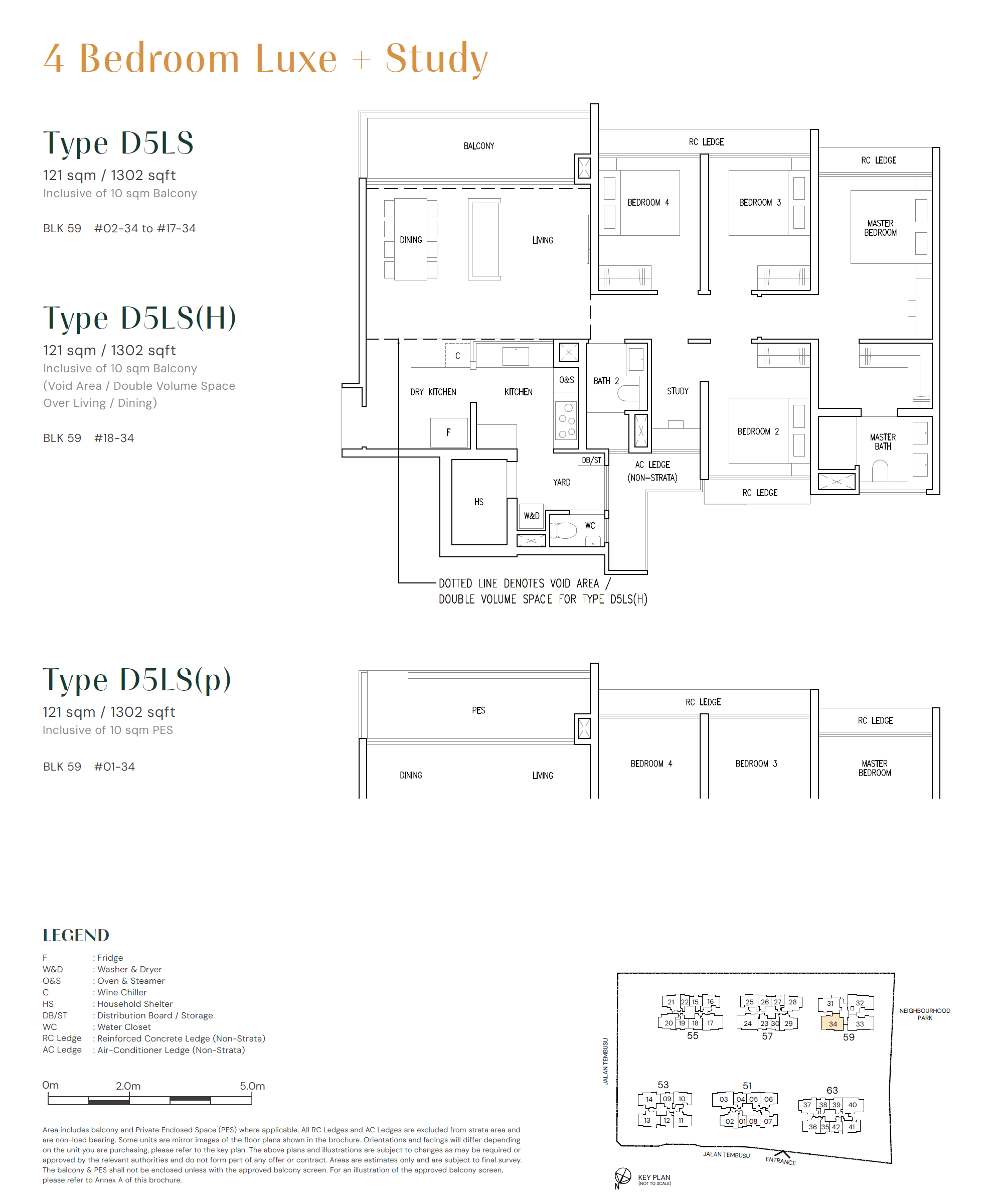 Emerald of Katong 4 Bedroom Luxe + Study D5LS(H)