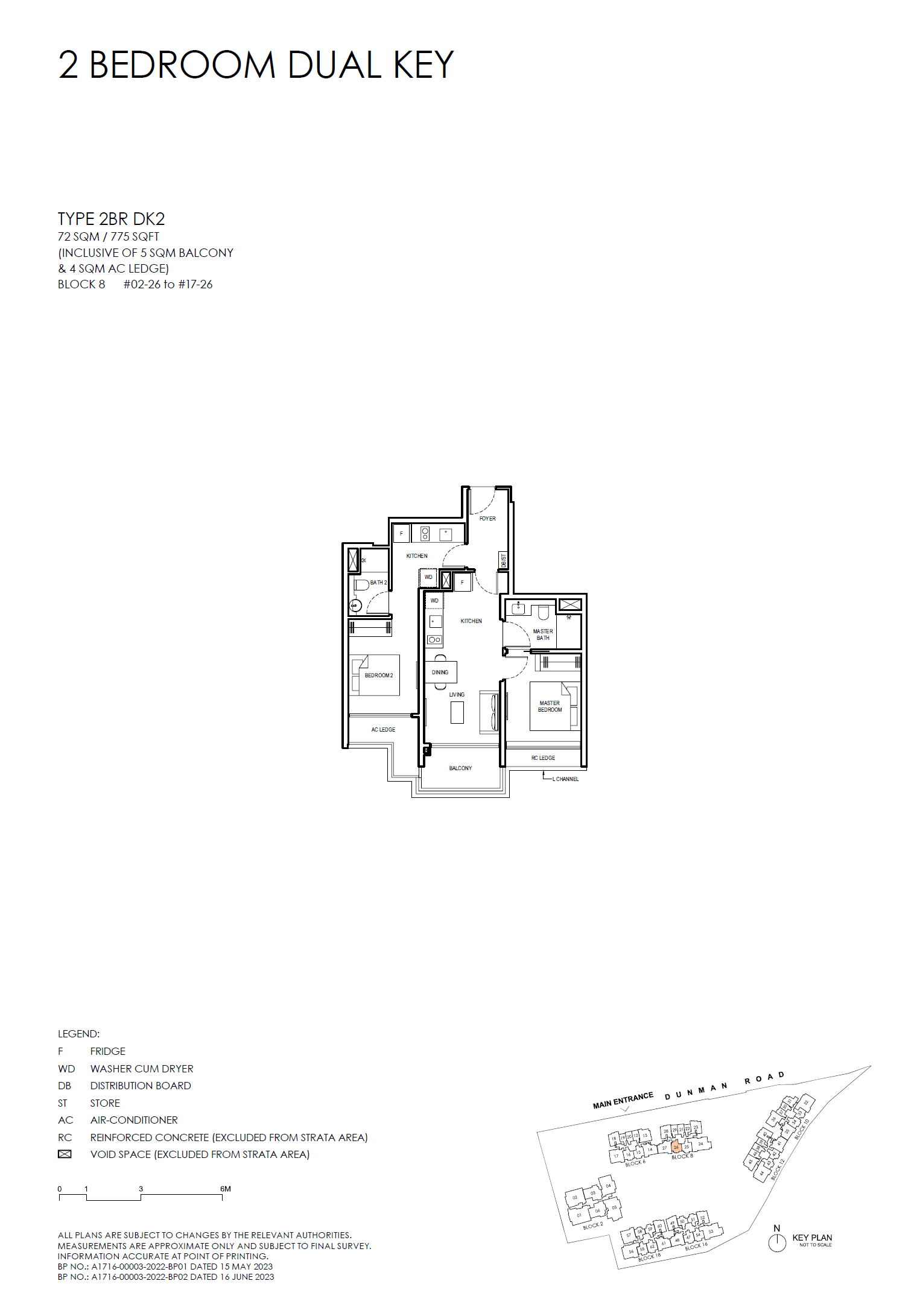 Grand Dunman 2 BEDROOM DUAL KEY (LUXURY) 2BR DK2