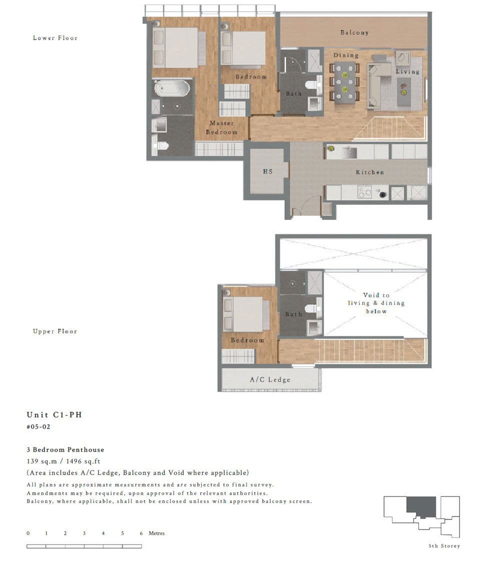 IKIGAI 3 Bedroom Penthouse C1-PH