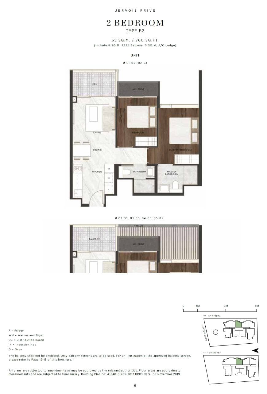 Jervois Priv 2BR B2