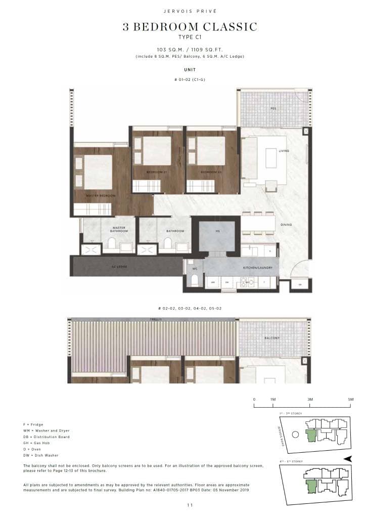 Jervois Priv 3BR C1