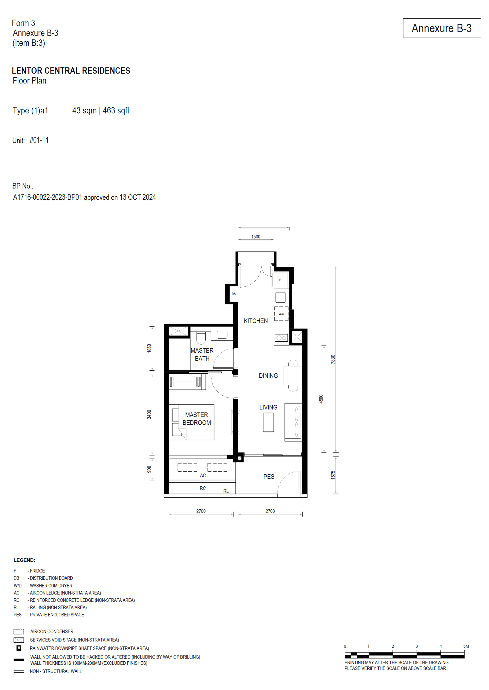 Lentor Central Residences 1 Bedroom with PES (1)a1
