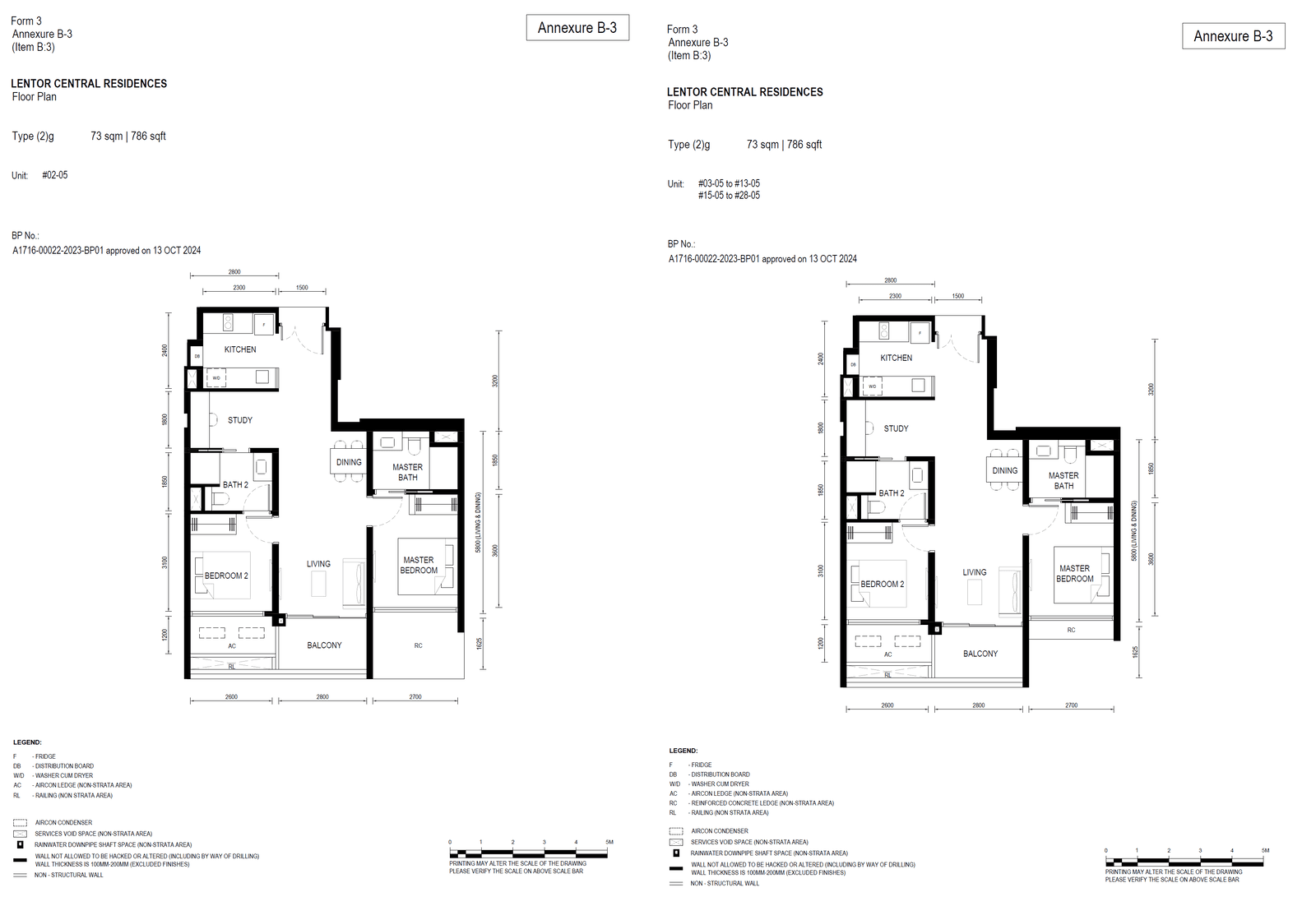 Lentor Central Residences 2 Bedroom + 1 Study (2)g
