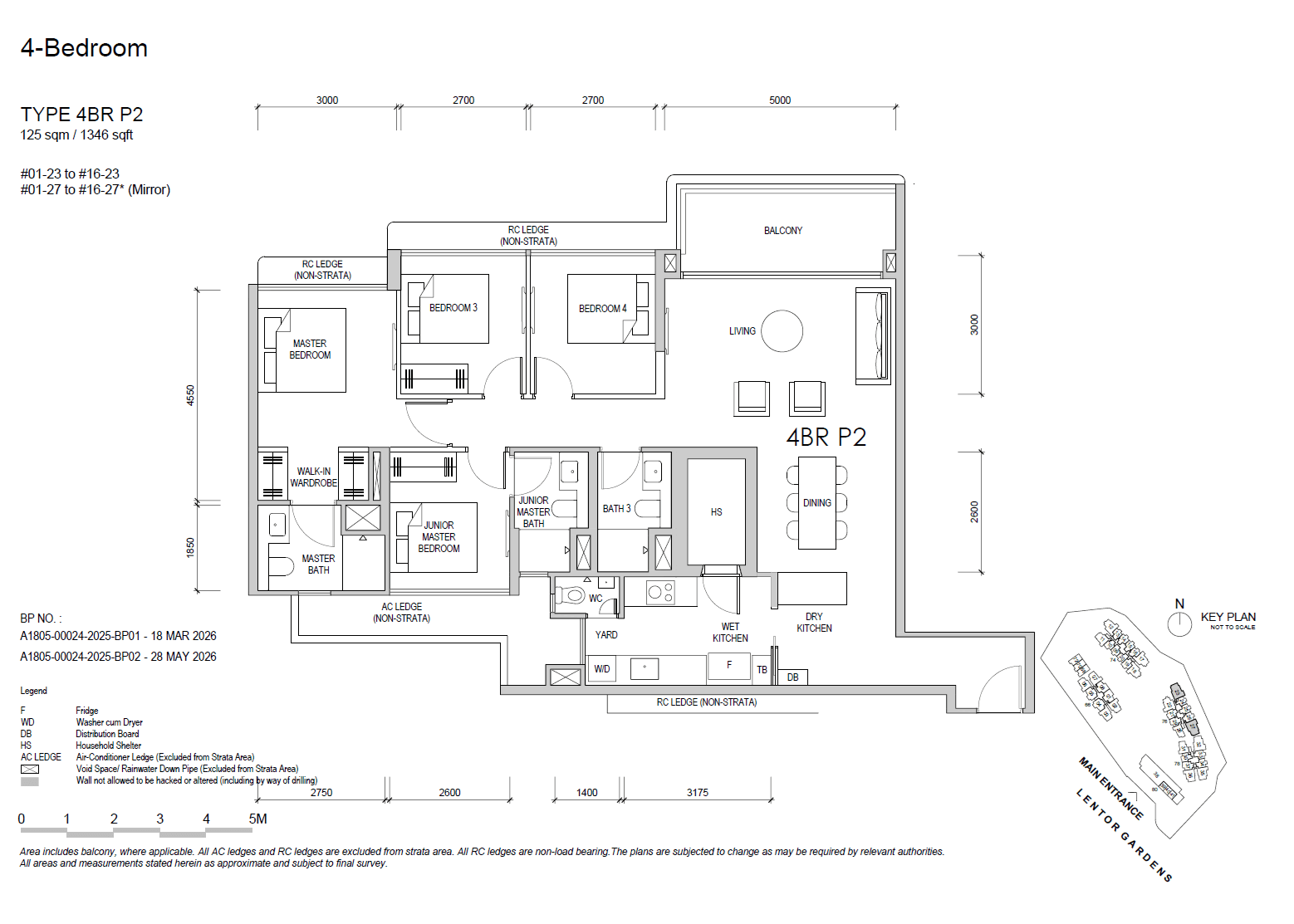 Lentor Gardens Residences 4 BEDROOM PREMIUM 4BR P2