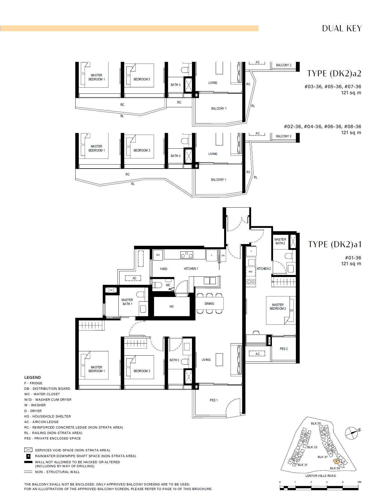 Lentor Hills Residences 3 Bedroom Dual-Key (DK2)a1