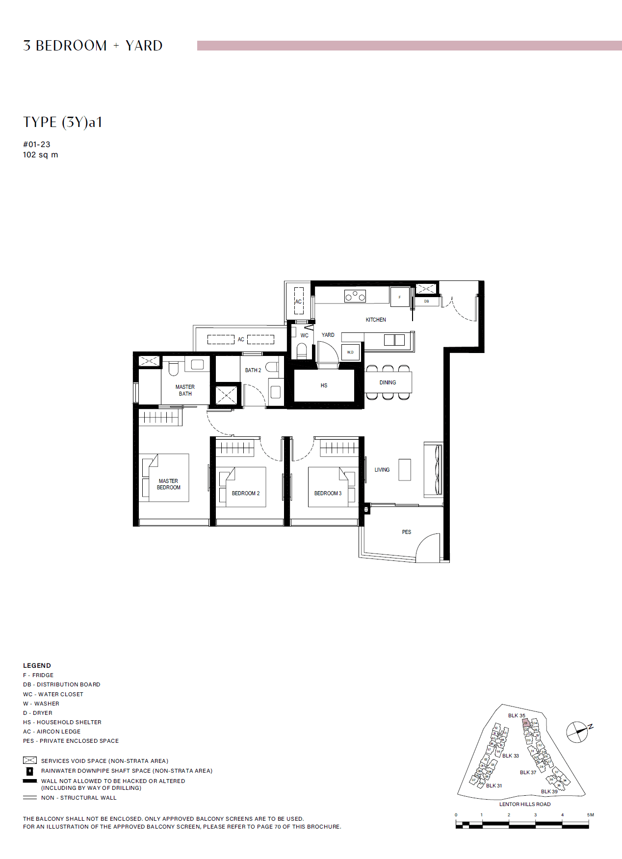 Lentor Hills Residences 3 Bedroom + Yard (3Y)a1