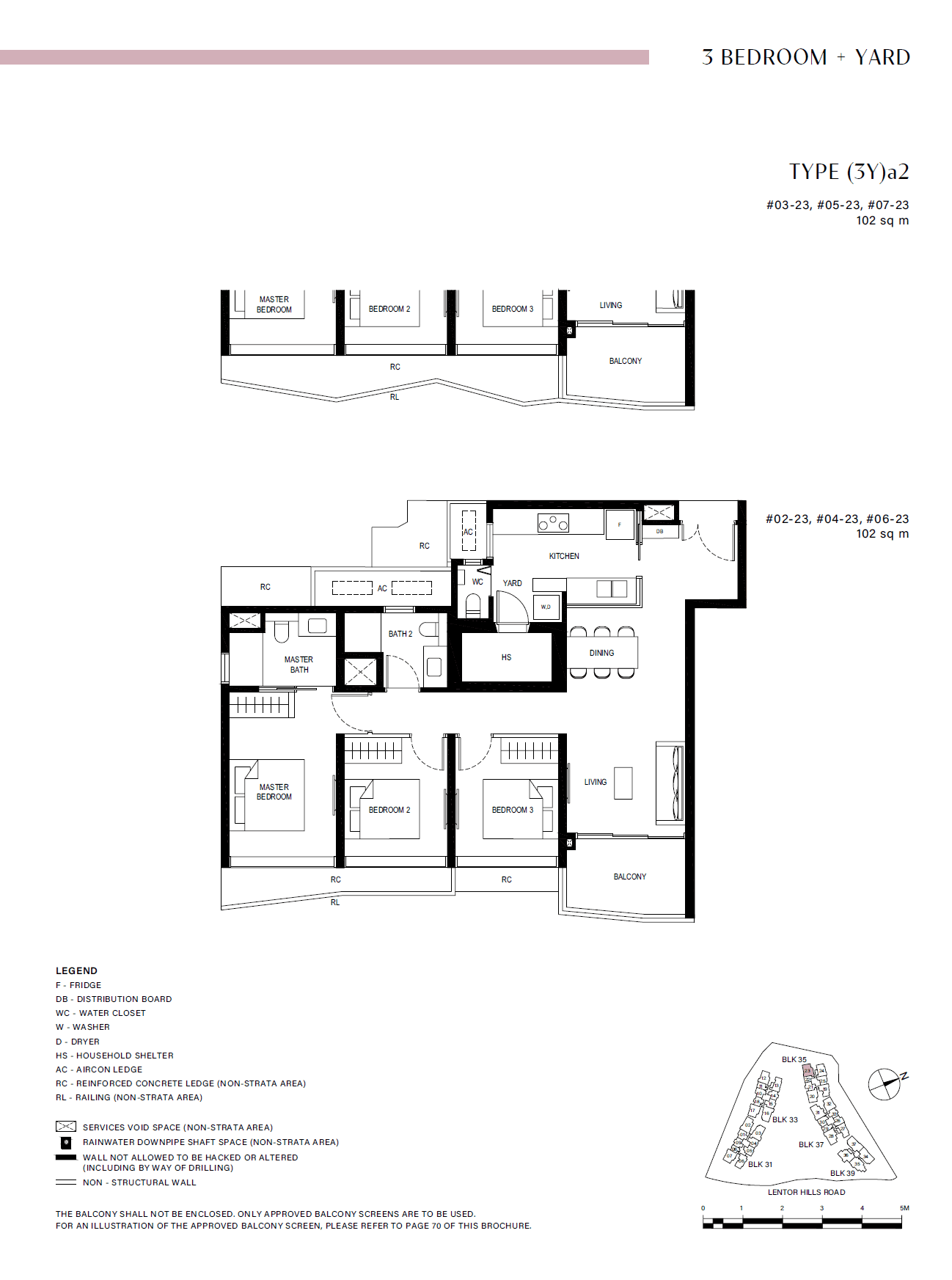 Lentor Hills Residences 3 Bedroom + Yard (3Y)a2