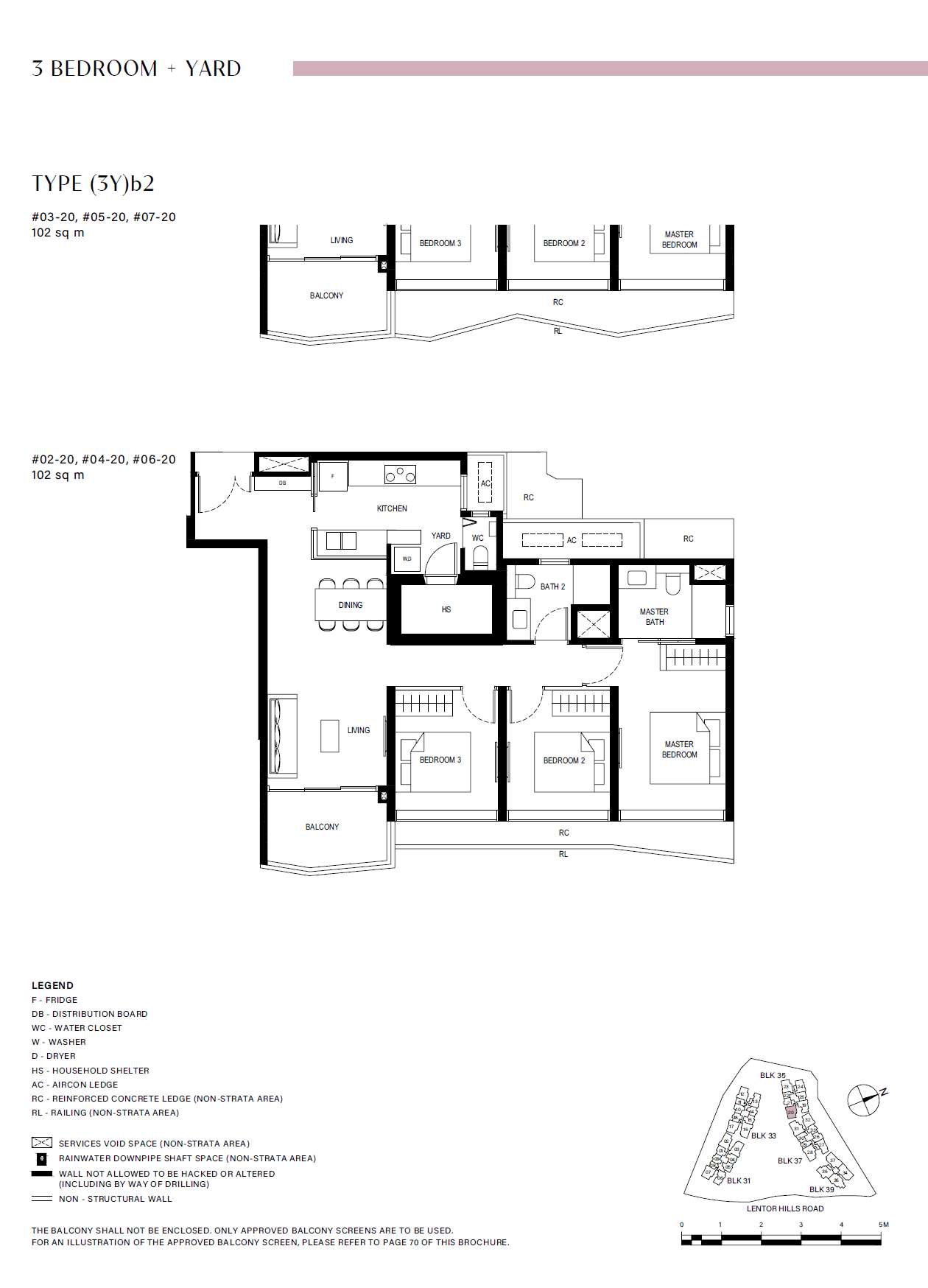 Lentor Hills Residences 3 Bedroom + Yard (3Y)b2