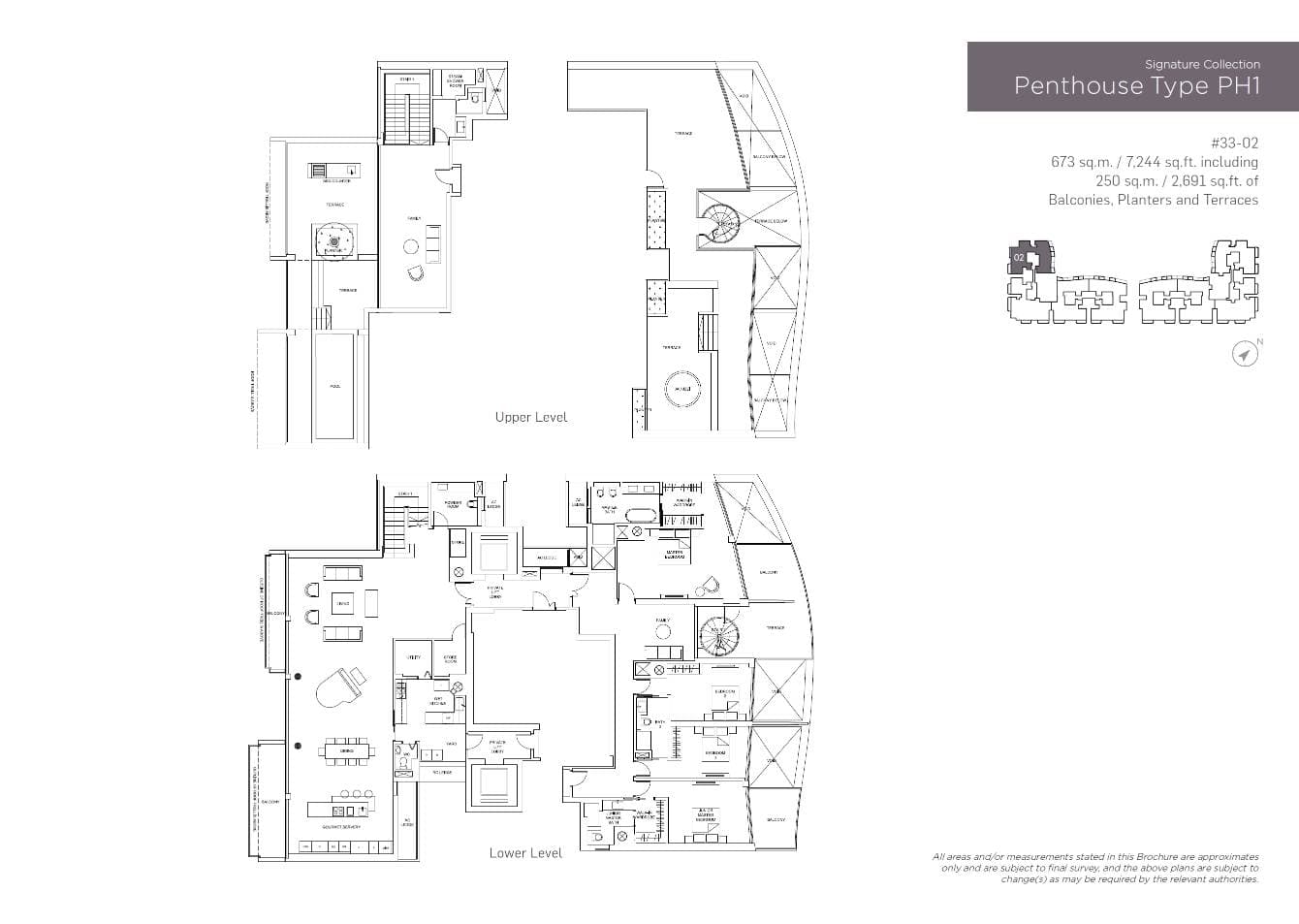 Marina One Residences 滨海盛景豪苑 Penthouse PH1