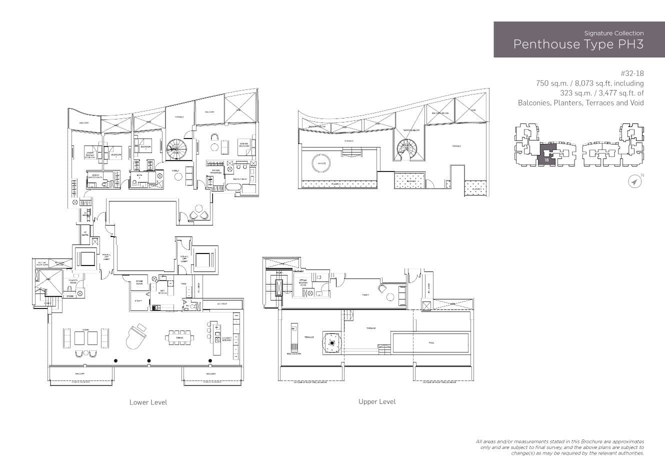 Marina One Residences 滨海盛景豪苑 Penthouse PH3