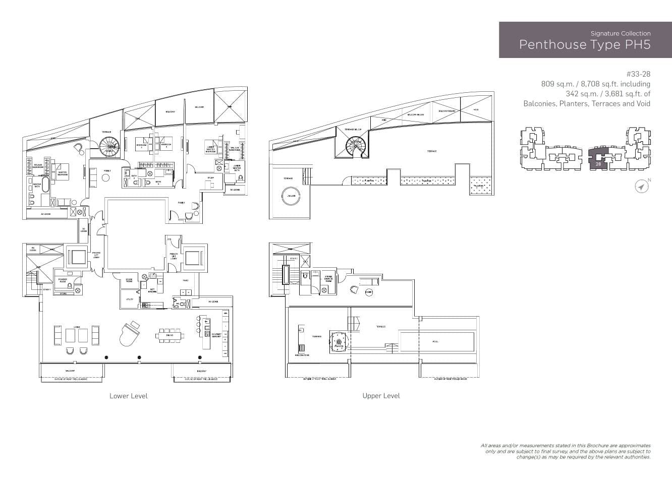 Marina One Residences 滨海盛景豪苑 Penthouse PH5