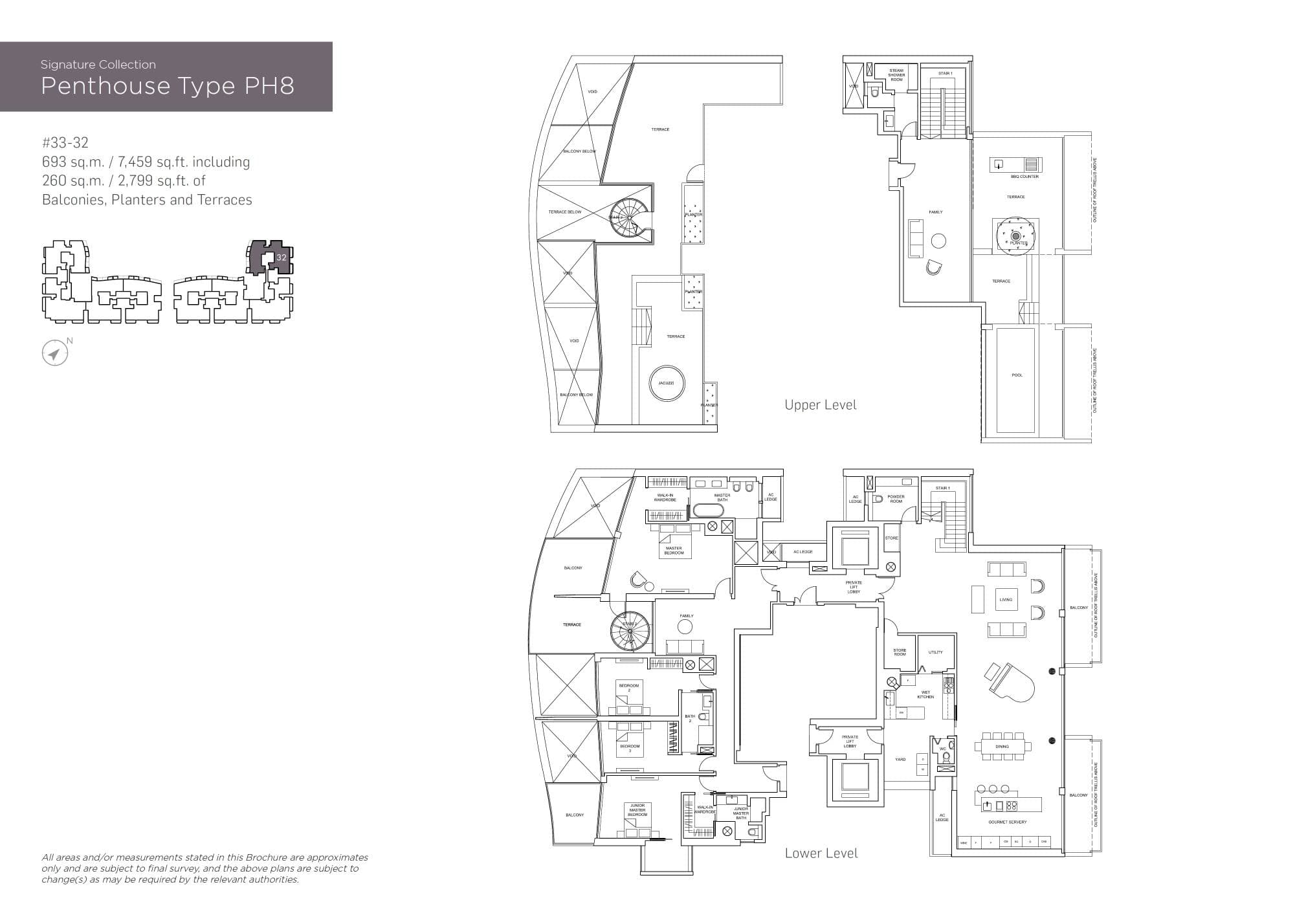 Marina One Residences 滨海盛景豪苑 Penthouse PH8