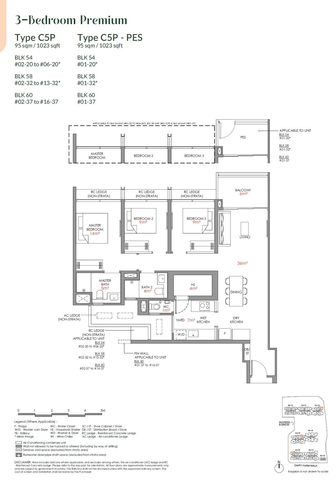 Narra Residences 3 BEDROOM PREMIUM C5P