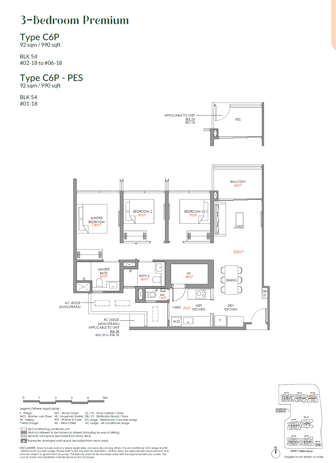 Narra Residences 3 BEDROOM PREMIUM C6P