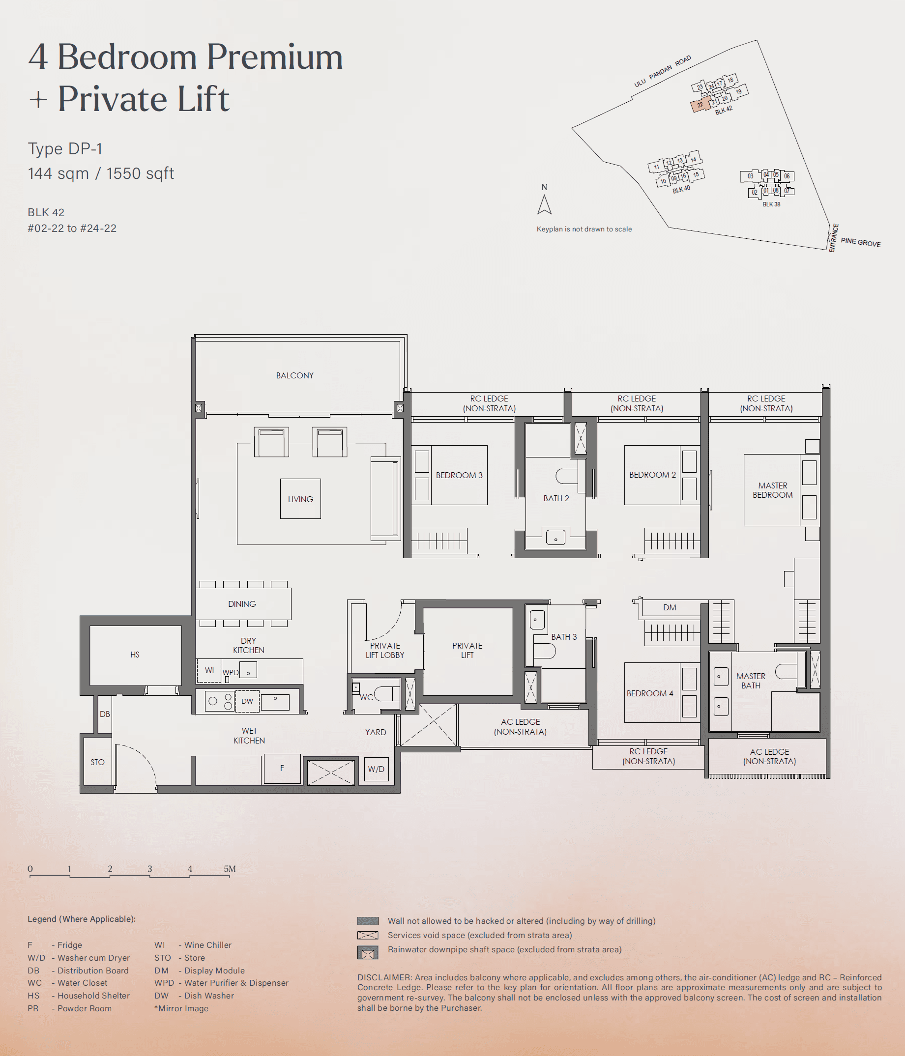 Nava Grove 4 Bedroom Premium + Private Lift DP-1