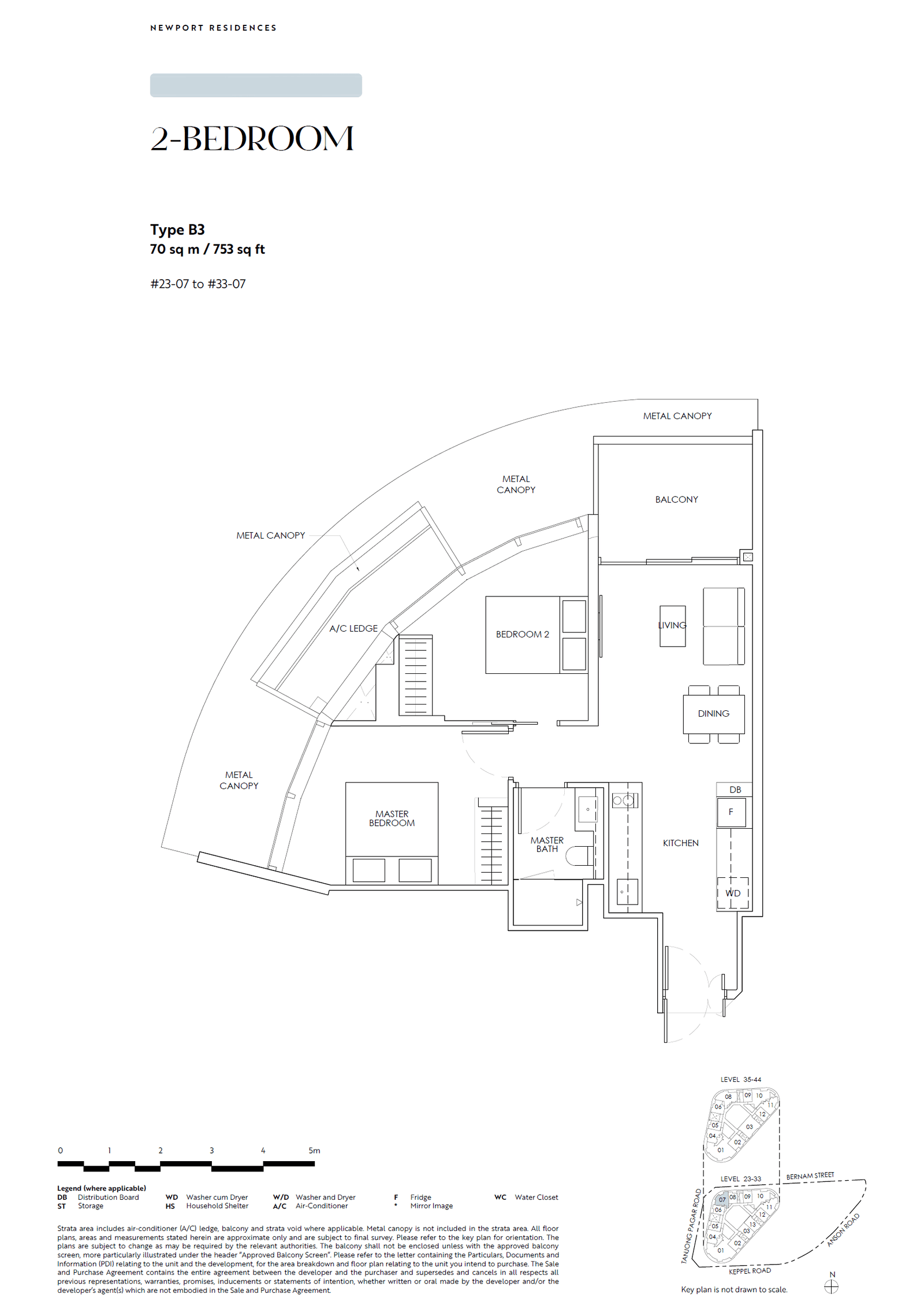 Newport Residences 2 Bedroom B3