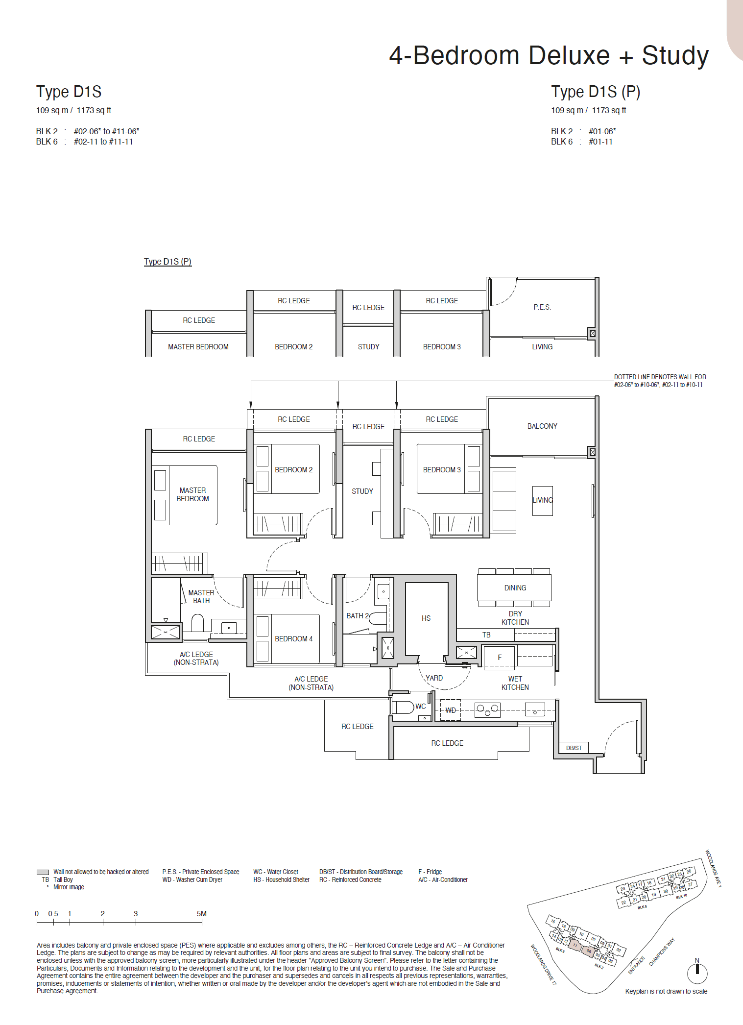 Norwood Grand 景林嘉园 4 BEDROOM DELUXE + STUDY D1S