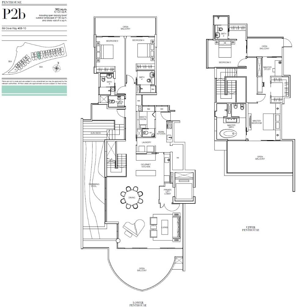Seascape Penthouse P2b
