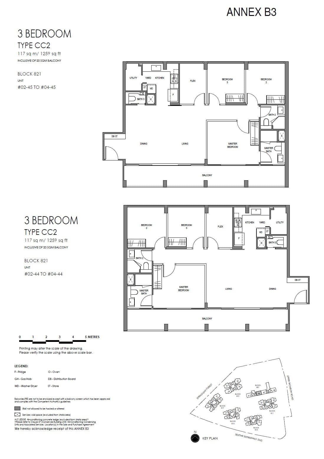 Springleaf Residence 3 Bedroom@Conserved Building v Balcony/PES CC2