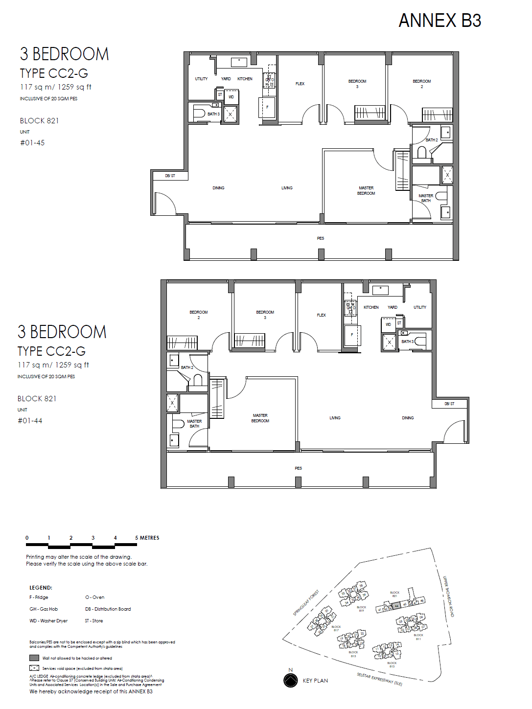 Springleaf Residence 3 Bedroom+Study+Utility CC2-G