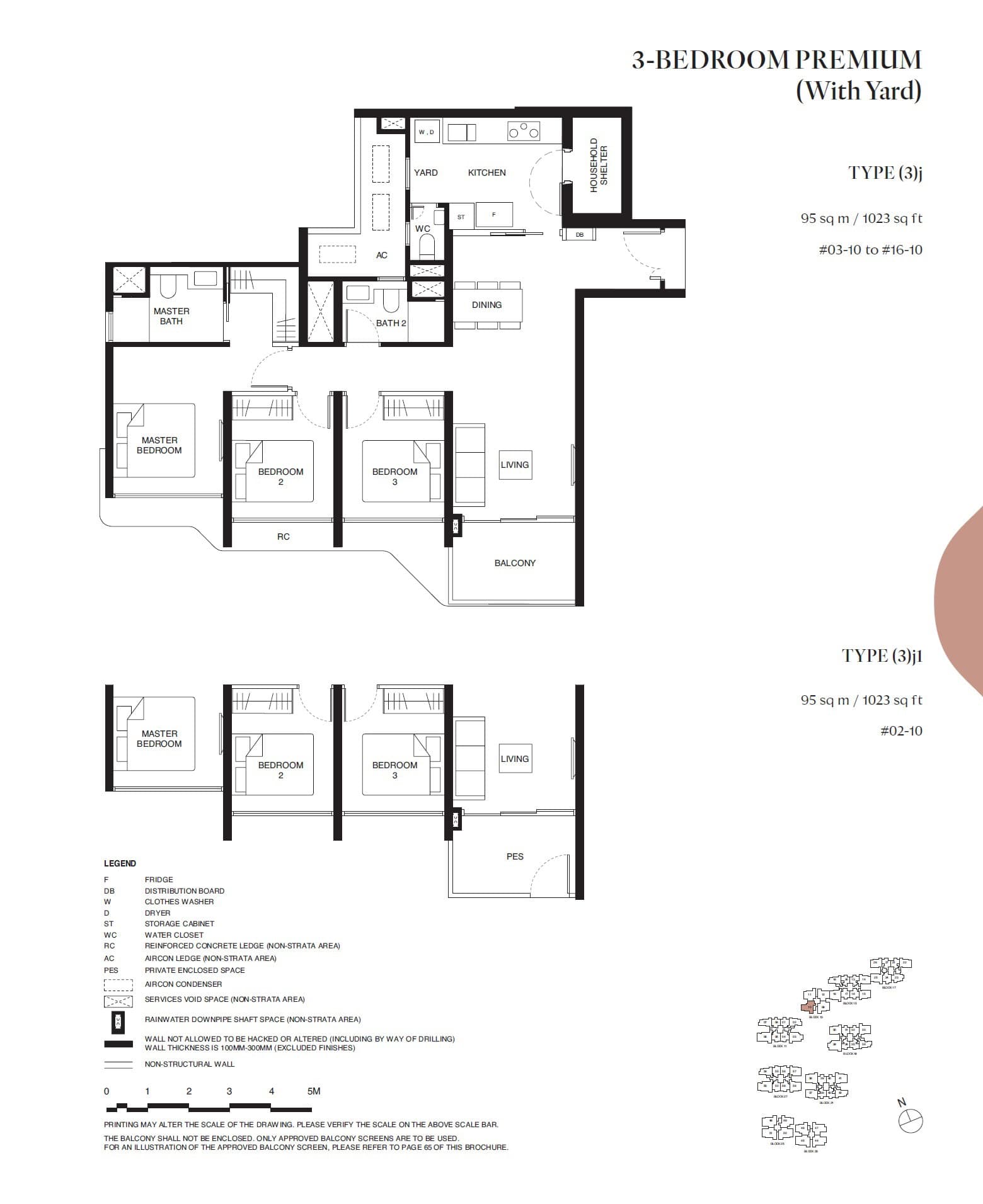 Tengah Garden Residences 3 BEDROOM PREMIUM (With Yard) (3)j