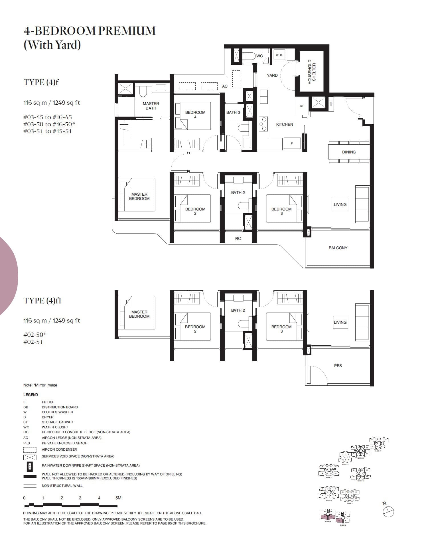 Tengah Garden Residences 4 BEDROOM PREMIUM (With Yard) (4)f