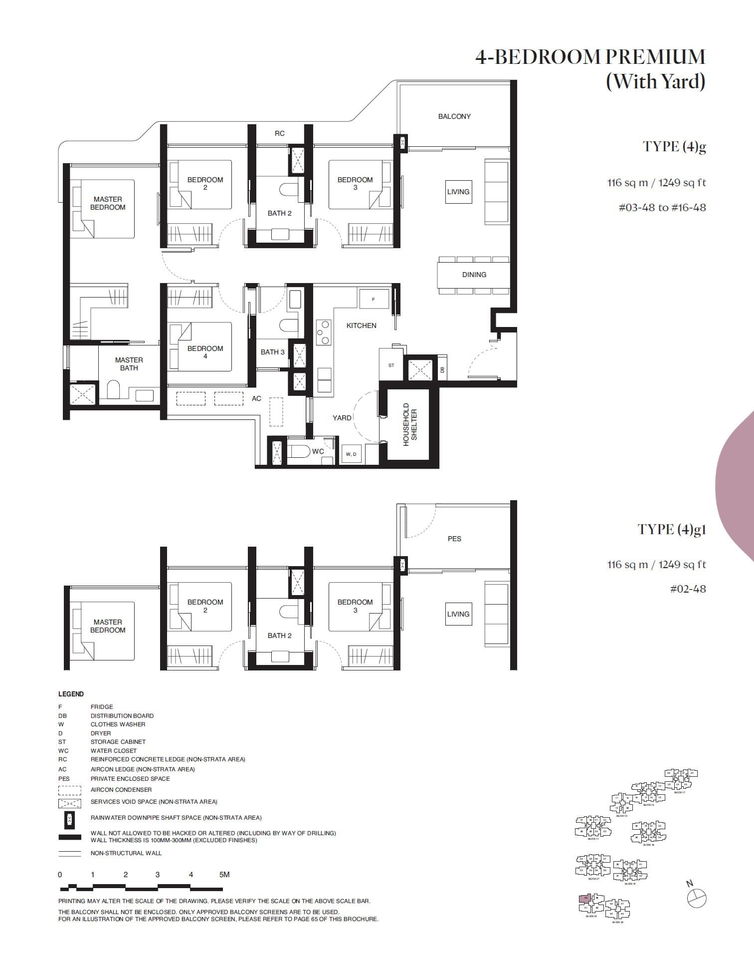 Tengah Garden Residences 4 BEDROOM PREMIUM (With Yard) (4)g
