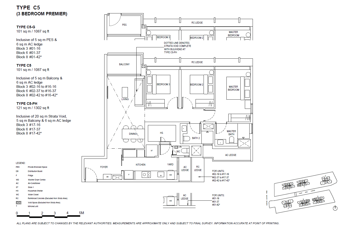 The Continuum 3 BEDROOM PREMIUM C5-G