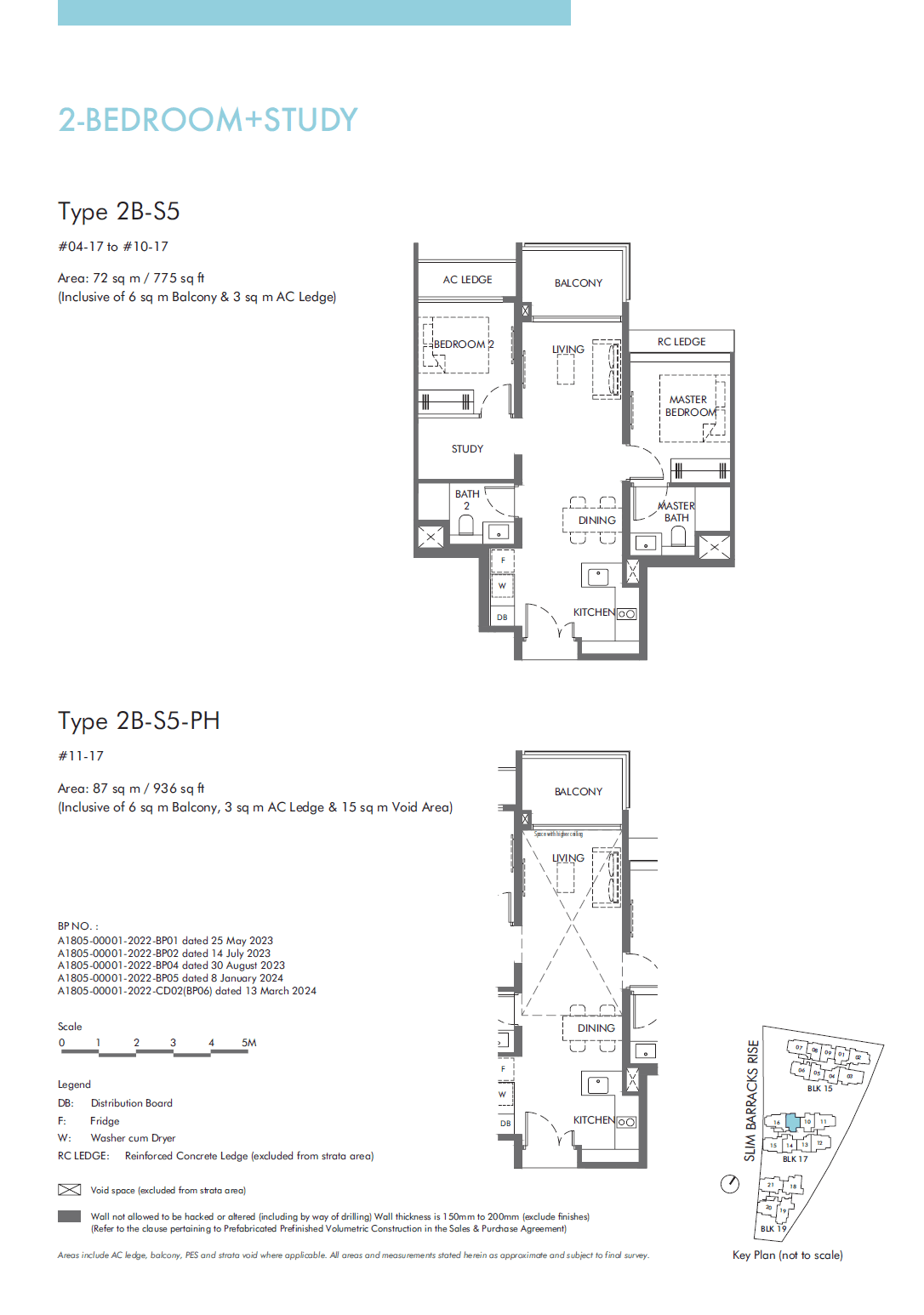 The Hill @ One North 鑫丰悦景 2 Bedroom + Study 2B-S5