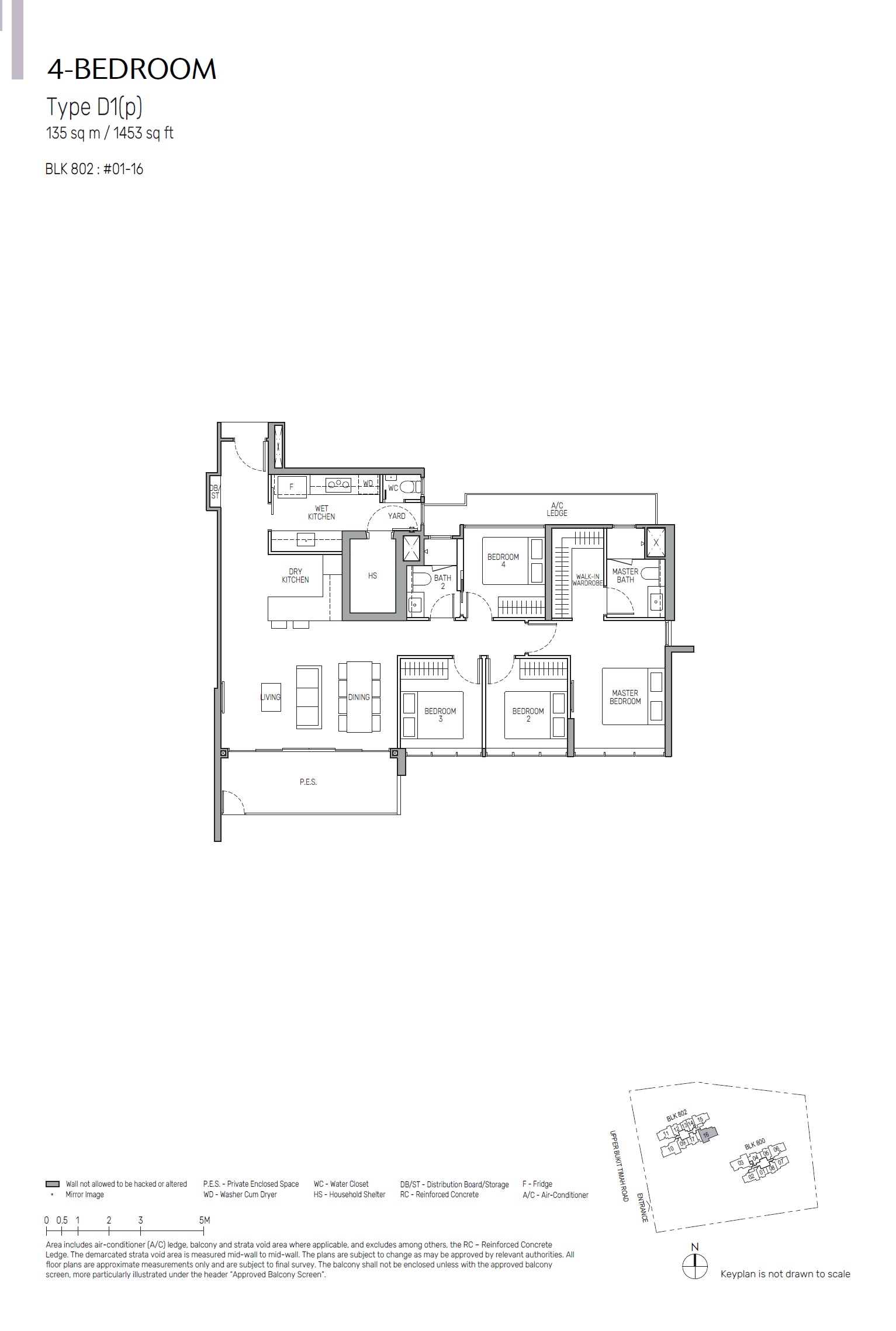 The Myst 4 Bedroom D1(p)