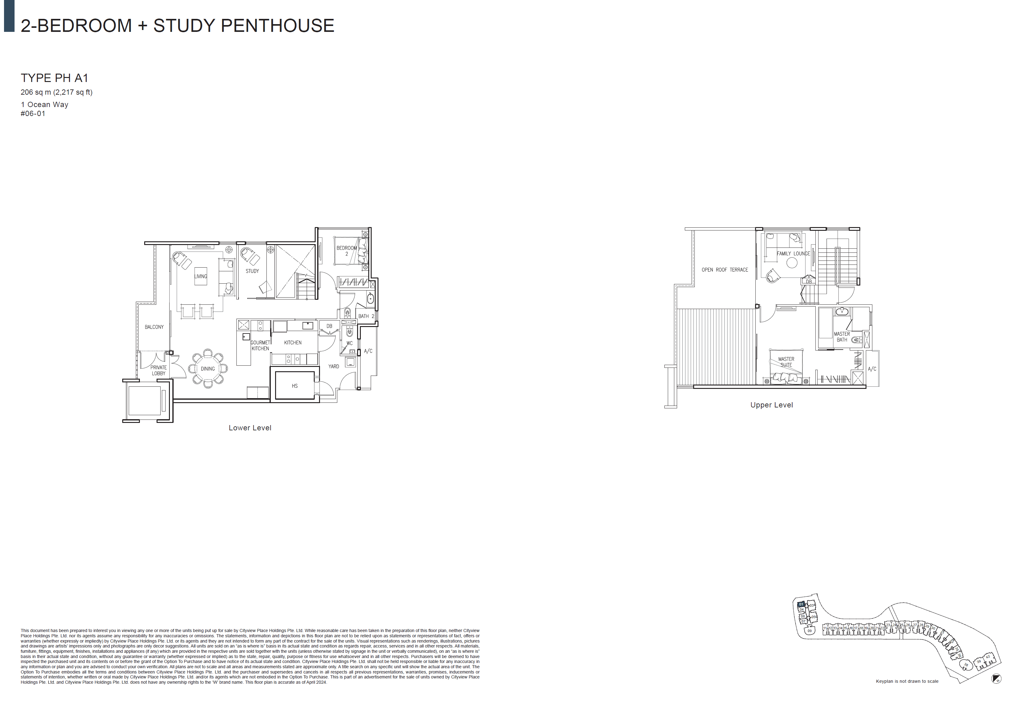 The Residences At W Singapore Sentosa Cove Penthouse PH A1