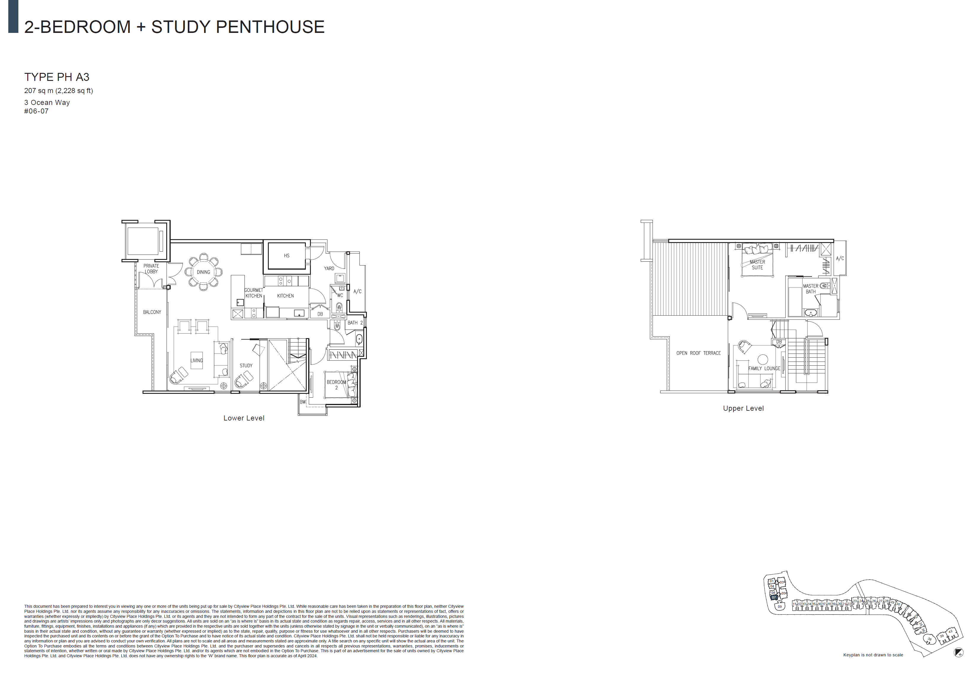 The Residences At W Singapore Sentosa Cove Penthouse PH A3