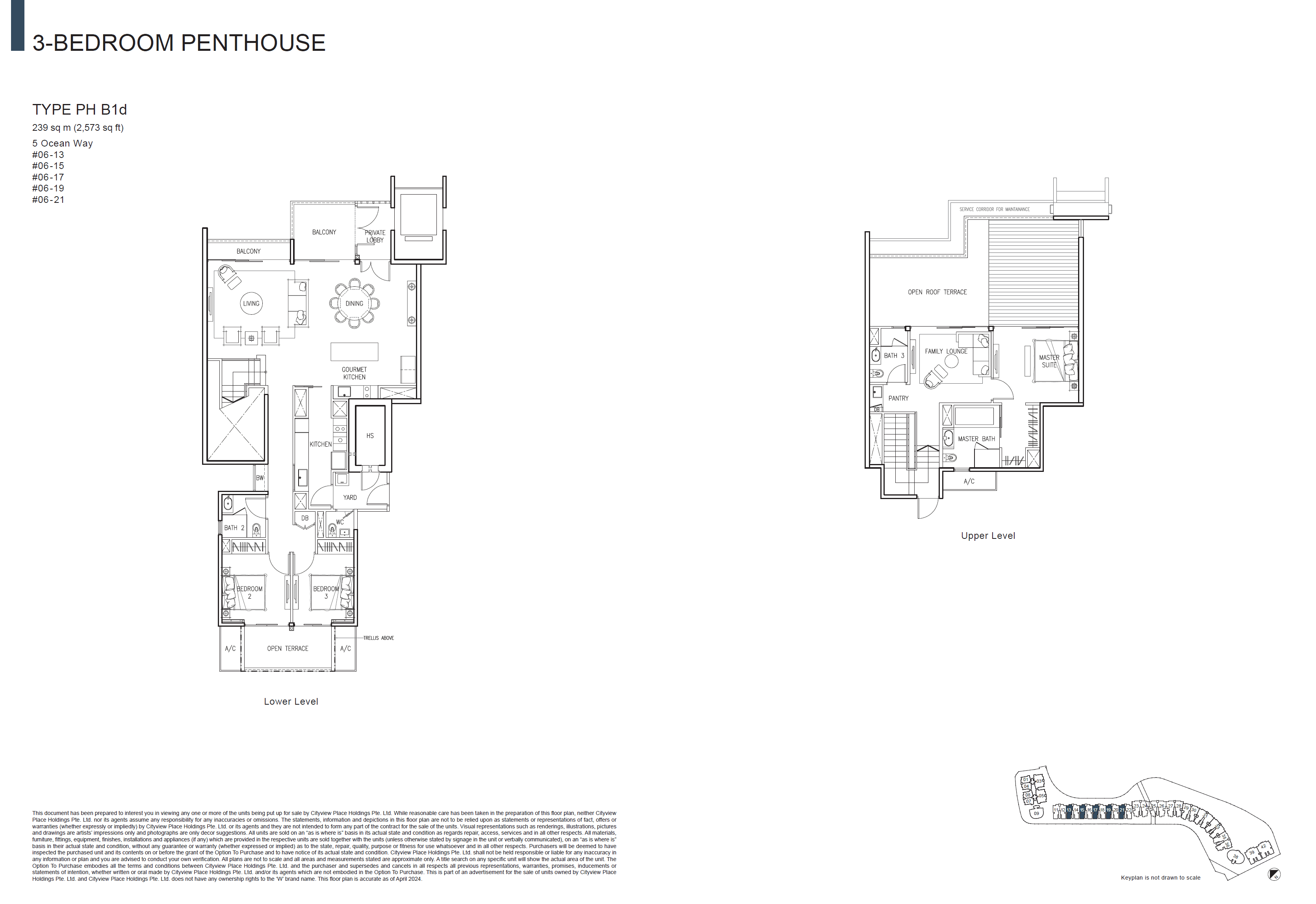 The Residences At W Singapore Sentosa Cove Penthouse PH B1d
