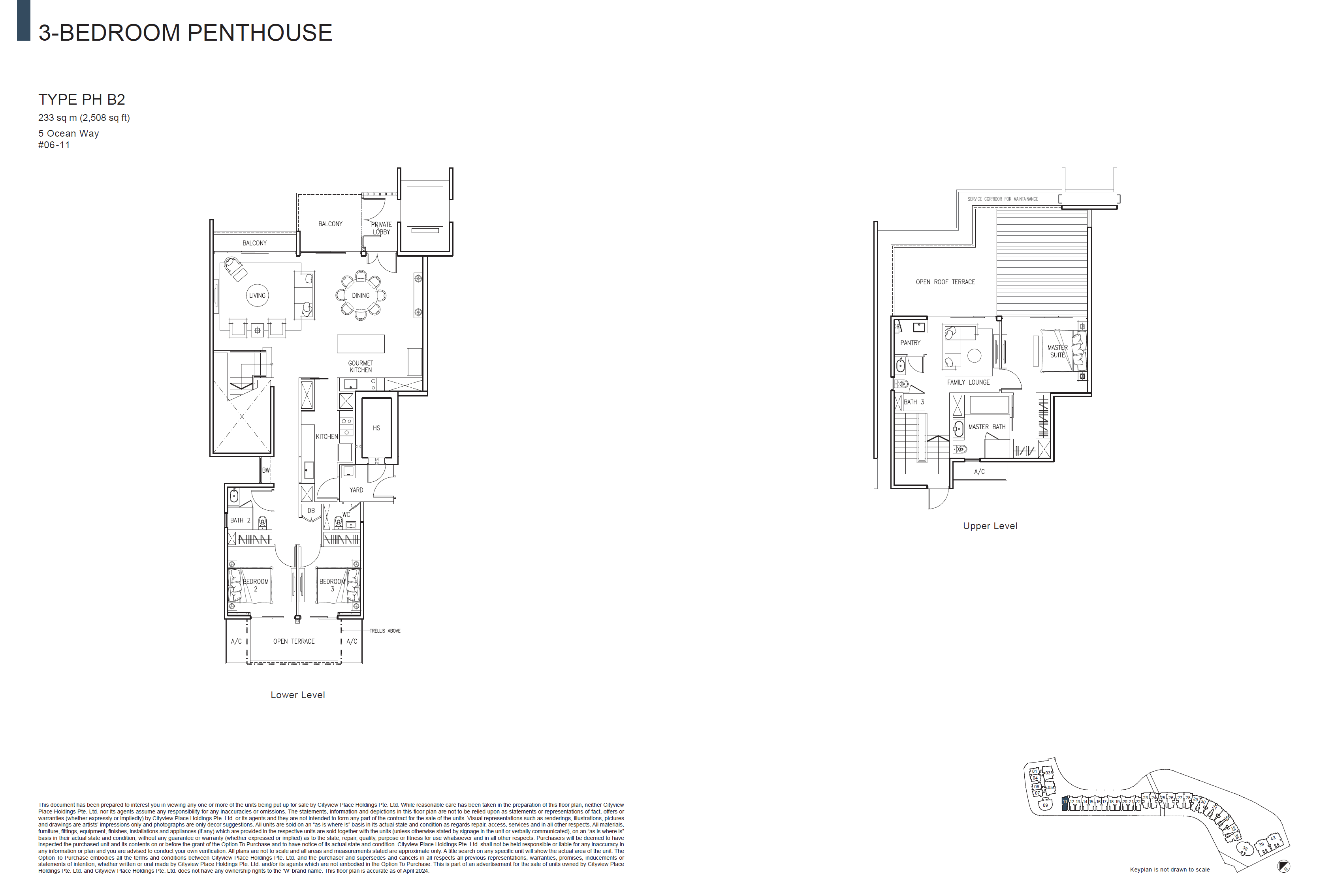 The Residences At W Singapore Sentosa Cove Penthouse PH B2