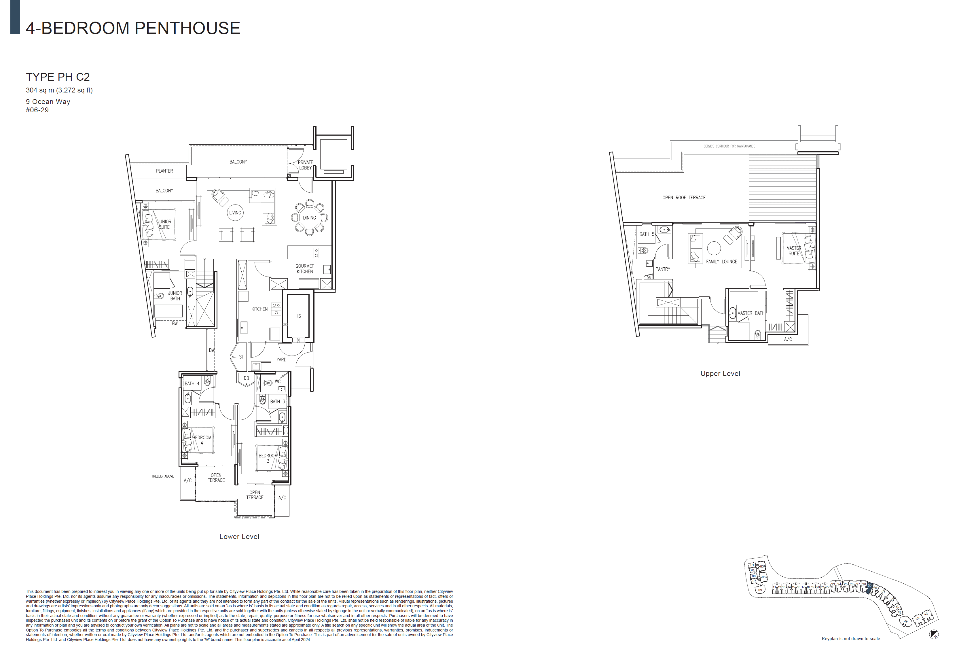 The Residences At W Singapore Sentosa Cove Penthouse PH C2