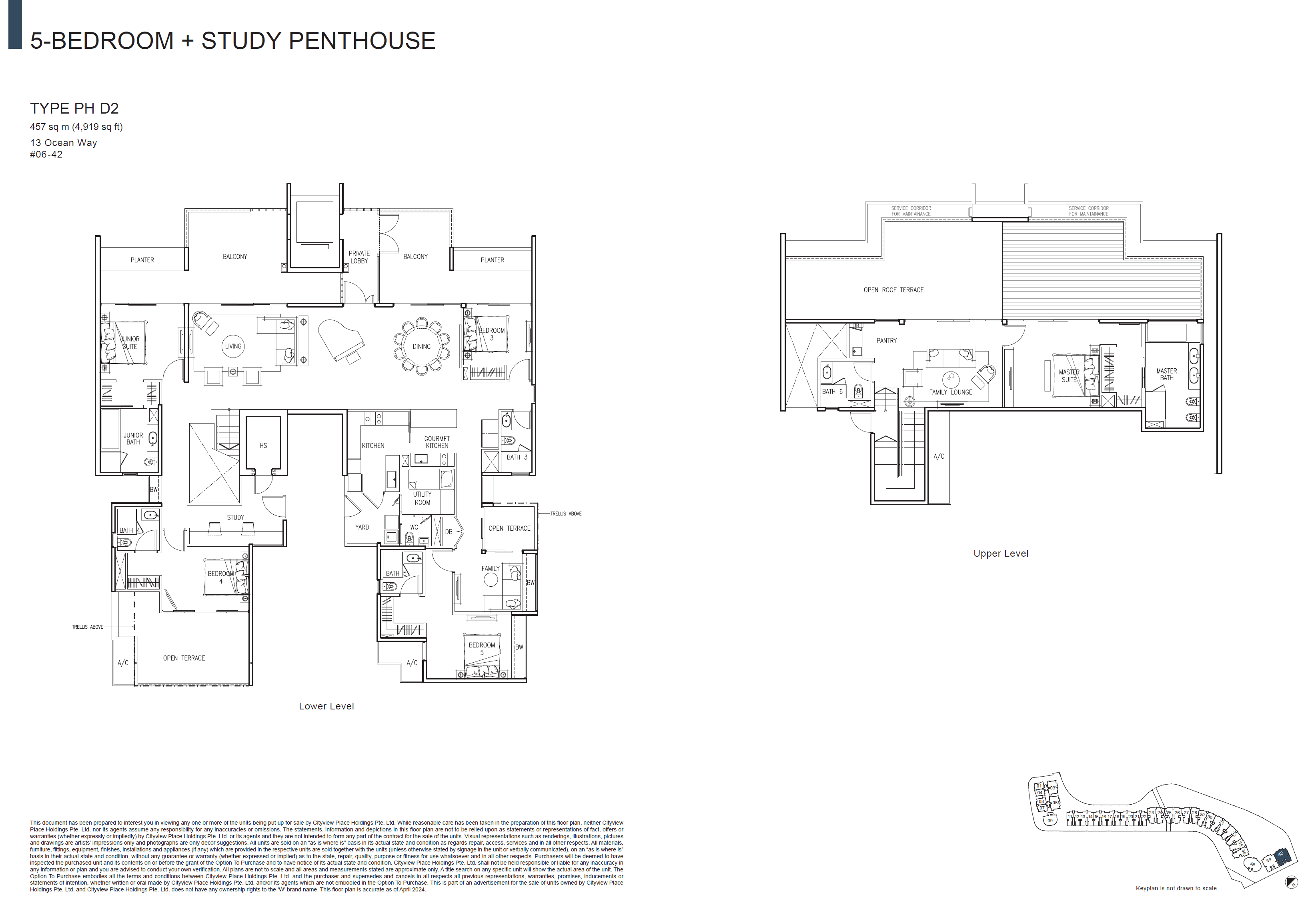The Residences At W Singapore Sentosa Cove Penthouse PH D2