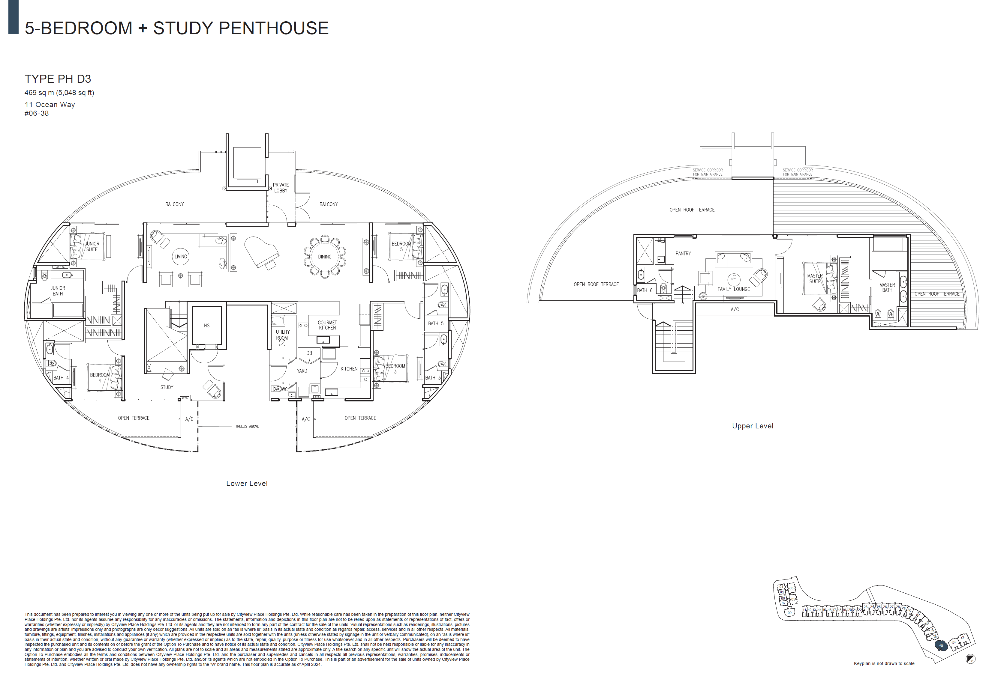 The Residences At W Singapore Sentosa Cove Penthouse PH D3