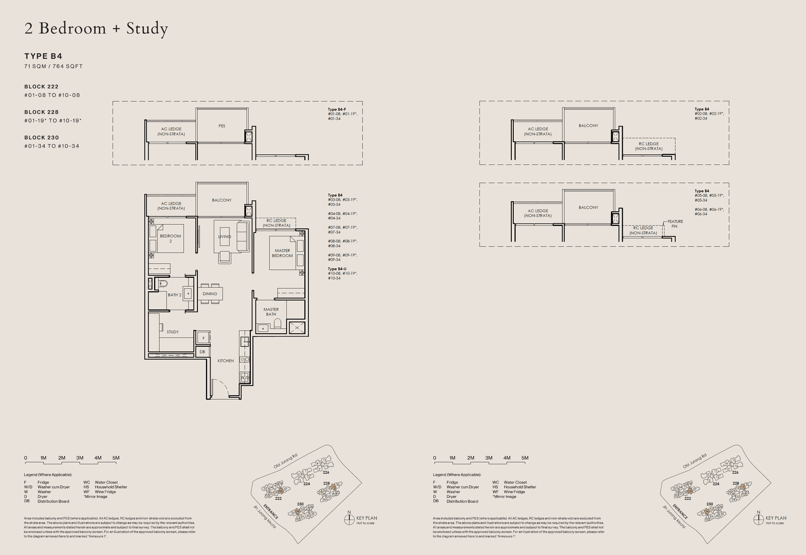 The Sen 2 Bedroom + Study B4