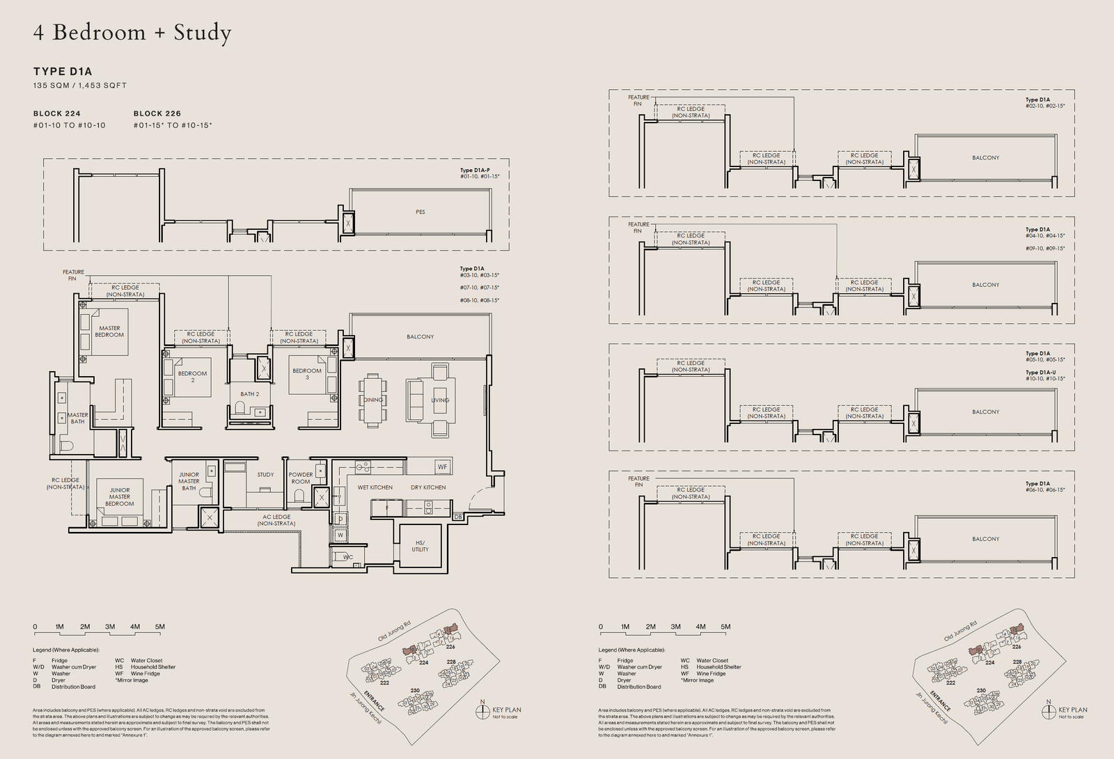 The Sen 2 Bedroom + Study D1A