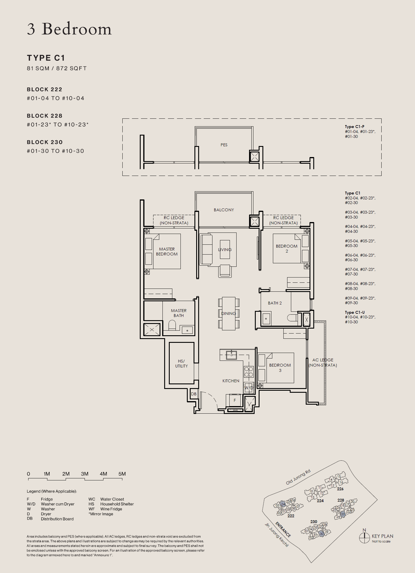 The Sen 3 Bedroom C1