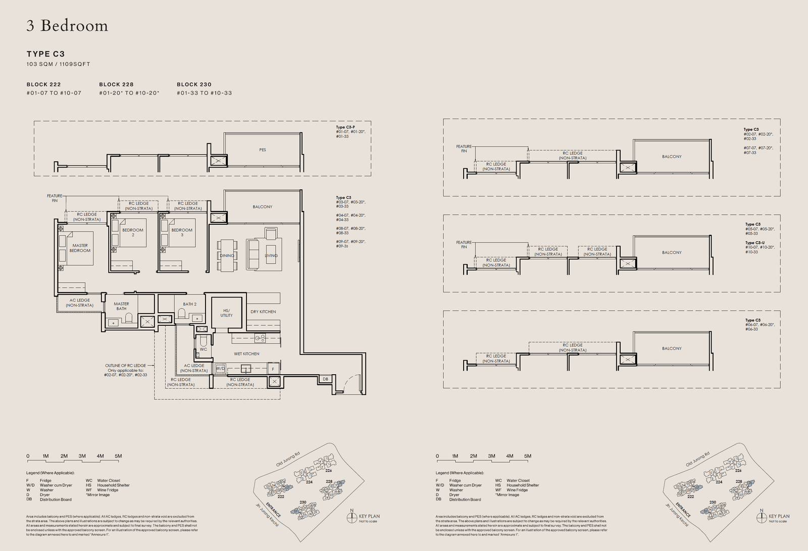The Sen 3 Bedroom C3-P
