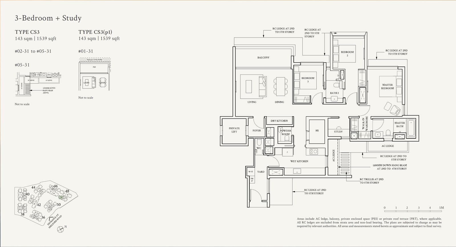 Watten House 3 Bedroom + Study CS3